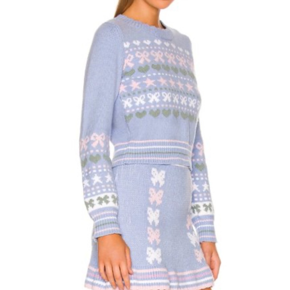 Loveshackfancy Zaheer Sweater - Picture 3 of 5